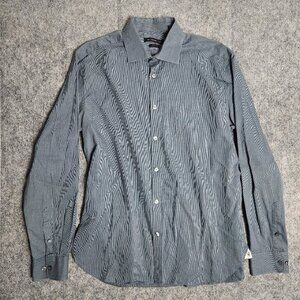 John‎ Varvatos Star USA Shirt Men L Slim Fit 16 34/35 Button Down Long Sleeve